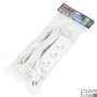 Удлинитель Uniel Ultra 3гн х 5м б/з S-CU3-5 White UL-00009984