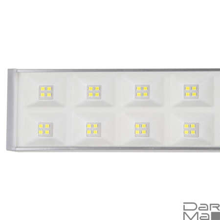 Линейный светодиодный светильник Uniel ULO-FL120C-100W/4000K/K SILVER LINKABLE UL-00010829