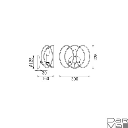 Бра Vele Luce Vita VL4234W01