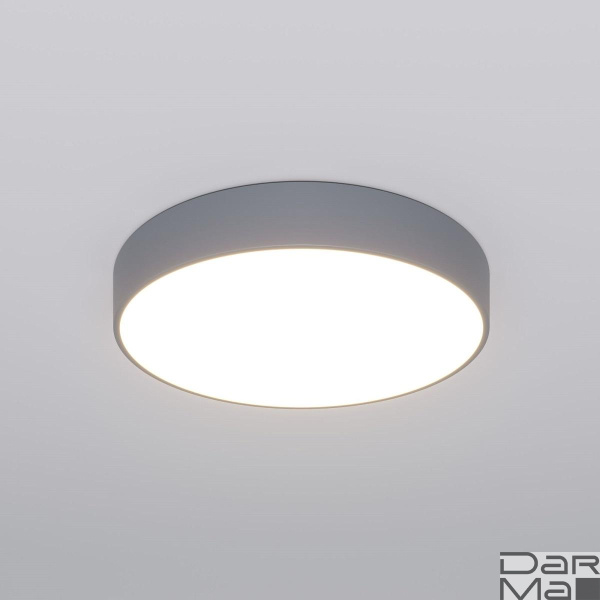 Потолочный светодиодный светильник Eurosvet Entire 90319/1 серый