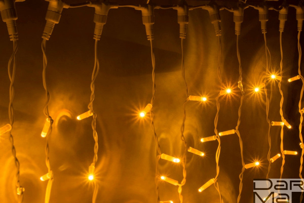 LED- PLS-1920-240V-2*1,5М-Y/Y-С (желтые светодиоды/желтый пр) с контроллером