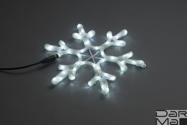 "LED-XM(FR)-2D-CK005-B-24""Мотив Снежинка белый"