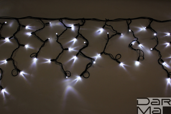 LED-RPLR-160-4.8M-24V-W/BL W/O (НОВЫЙ КОННЕКТОР) на черн. проводе без шнура 24V/240V