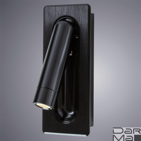 Светодиодный спот Arte Lamp Adhil A8236AP-1BK