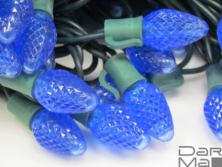 LED-PL-C7-8-G-220V-18-B, 20м, 96 LED синий