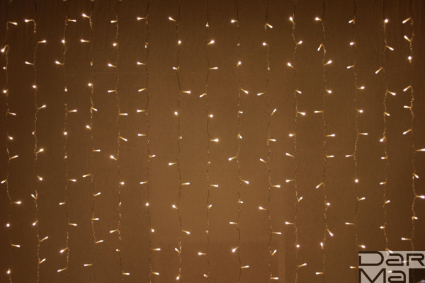 LED- PL-1920-240V-2*1.5M-WW/С (белые теплые светодиоды/прозрачный пр) 2023