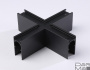 Коннектор X-образный для накладного шинопровода Ambrella light Track System Magnetic GL3376