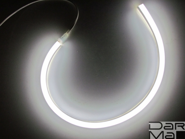 LN(H)-FX-FCB-3528-240V-W, Леднеонфлекс,15х26мм, проф., белый, 1М СУПЕРСВЕТ