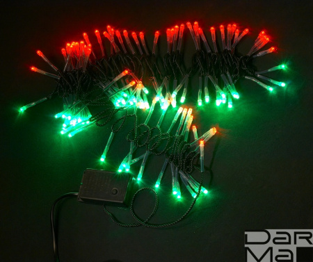 LED-XW-120-5M-C-240V Светод-ая гирлянда (кр.-зел.)