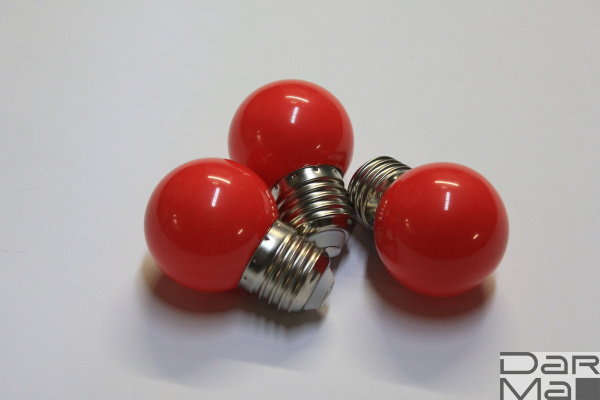 LED G45-E27-230V-R New 2023 Illuminations