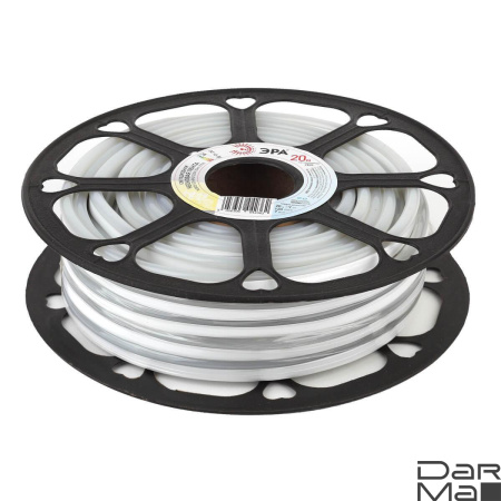 Гибкий неон ЭРА 2835SMD теплый белый 20M N2835-120-IP67-220V-20m-2700 Б0043074