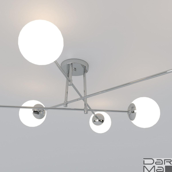 Потолочная люстра Eurosvet Netz 30181/6 хром