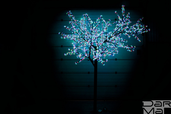 CBL-3.6-2688 RGB LED вишня H:3,6m D3,0м мульти