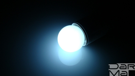 Лампа E27 БЕЛАЯ для Белт-лайта 6 диодов 45мм