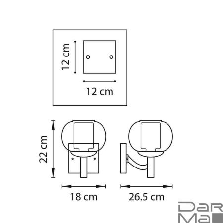 Бра Lightstar Fiamma 730613