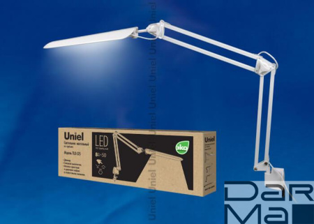 Настольная лампа Uniel TLD-524 White/LED/500Lm/4500K/Dimmer 10610