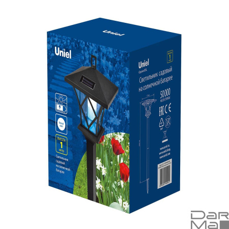 Светильник на солнечных батареях Uniel Special USL-S-185/PM1000 Retro UL-00007869