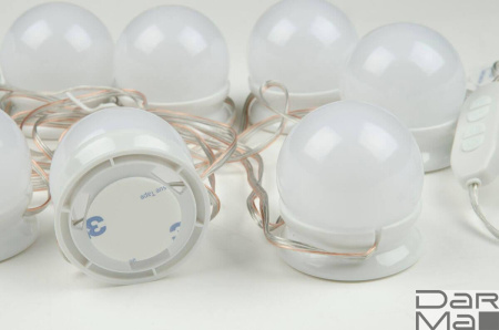 Подсветка для зеркал Uniel Backstage белый ULM-F50-8W/SW/10/Dim IP20 White UL-00006857