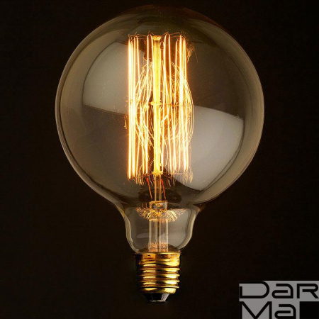 Лампа накаливания E27 60W прозрачная G12560