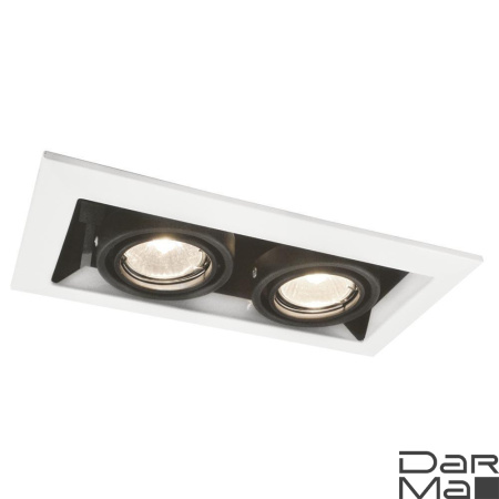 Встраиваемый светильник Arte Lamp Cardani Piccolo A5931PL-2WH