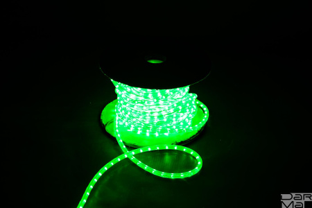 Дюралайт 3W Зеленый 13мм 36LED PH-69-3W-G