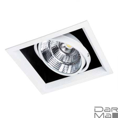Встраиваемый светодиодный светильник Arte Lamp Merga A8450PL-1WH