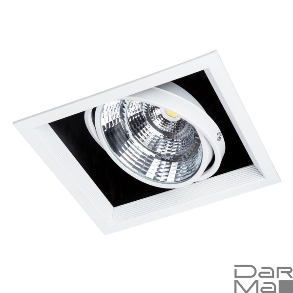 Встраиваемый светодиодный светильник Arte Lamp Merga A8450PL-1WH