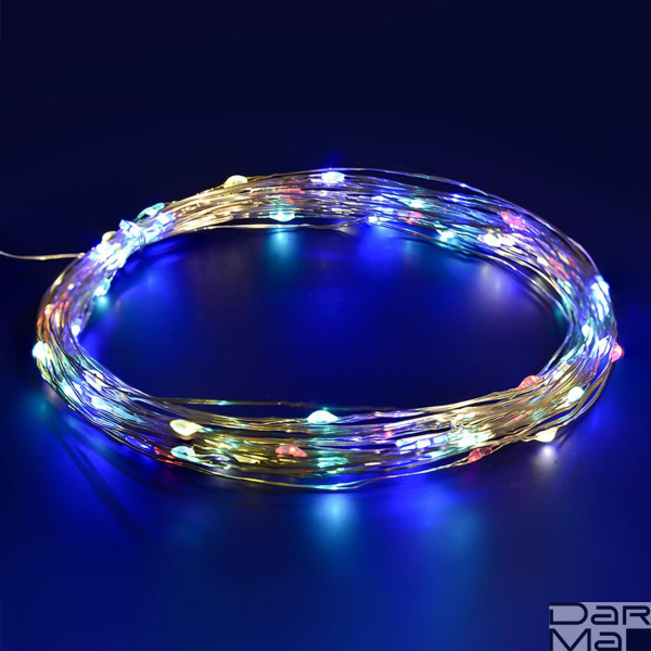 Гирлянда на солнечных батареях Uniel Роса USL-S-128/PT9900 Dew UL-00004672