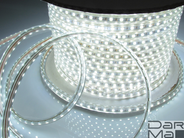 Светодиодная лента LT-FCB-2W-5050-60L-240V-W, 8*14mm new 2016