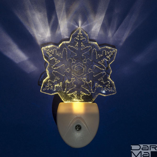 Светильник-ночник Uniel DTL-315 Цветок/White/Sensor UL-00007052