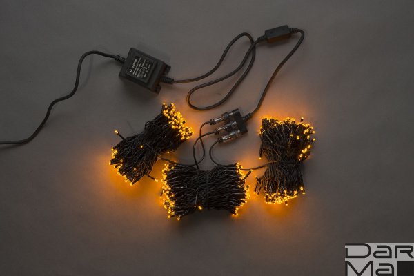 LED-BS-200*3-20M*3-24V-Y (TYPE-3A) 3 нити, желтый