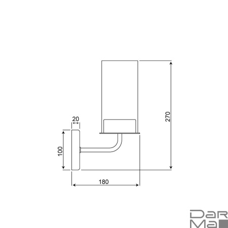 Бра Vele Luce Licia VL1924W01