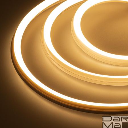 Гибкий НЕОН Белый теплый DarMa,12*25мм, IP65