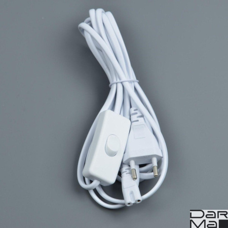 Провод Uniel UCX-PT2/L10-300/B White 1 Sticker UL-00009802