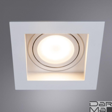 Встраиваемый светильник Arte Lamp Simplex A6662PL-1WH