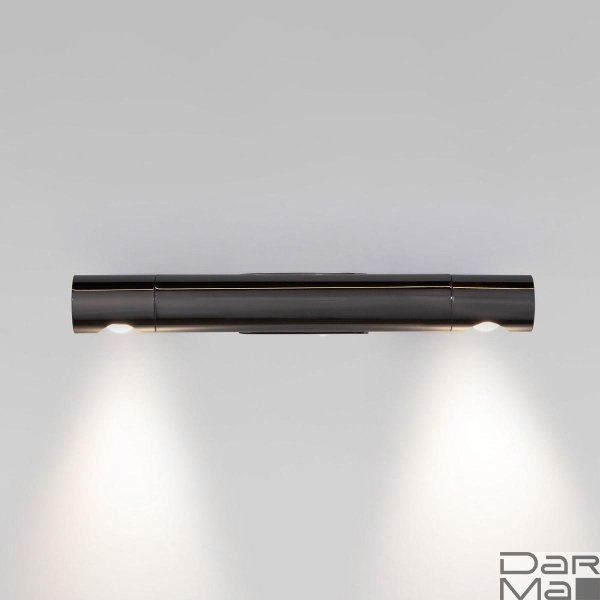 Настенный светодиодный светильник Eurosvet Tybee 40161 LED чёрный жемчуг