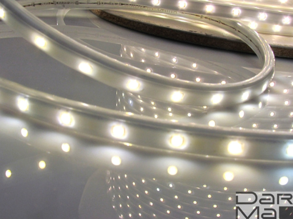 Светодиодная лента Milky LT-2W-100M-240V-WW тёплый белый, 6*9мм