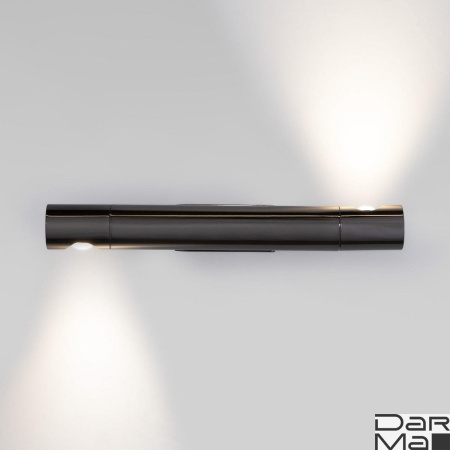 Настенный светодиодный светильник Eurosvet Tybee 40161 LED чёрный жемчуг