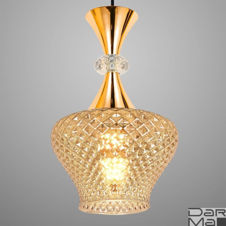 Подвесная люстра Reluce 09004-0.9-03 Amber