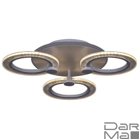 Потолочная светодиодная люстра Reluce 20309-0.3-3+1 WT 57W