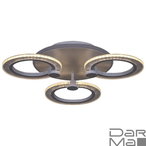 Потолочная светодиодная люстра Reluce 20309-0.3-3+1 WT 57W
