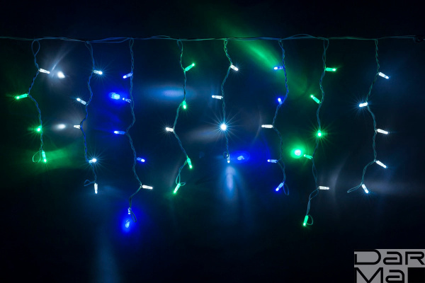 LED-RPLR-160-4.8M-240V-M(G/W/B)/WH-F(CW) Flash-хол. белый,  MULTY(G/W/B) белый провод