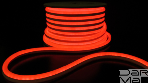 LNH-FX-50-24V-R, проф.,14х27,5мм,красный  (отгружается только бухтами 50.16м)