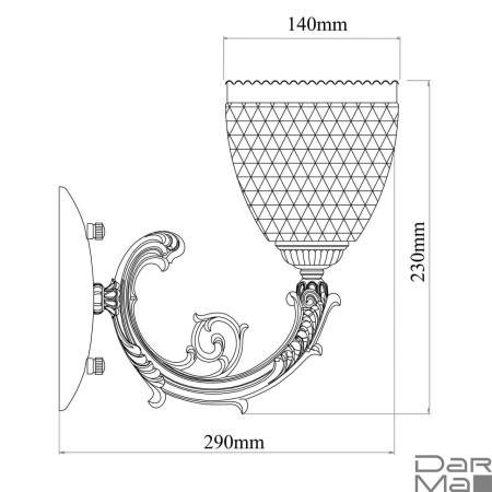 Бра MW-Light Фелиция 114020101