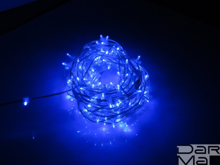 LED-LP-15-100M-12V-B-F(B), Светодиод. клип-лайт син.6-Flash c насадкой-колпачок