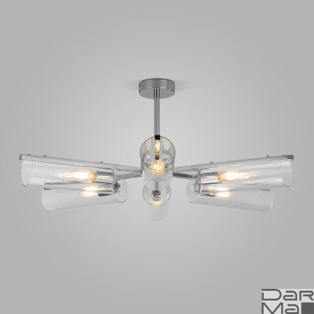 Потолочная люстра Eurosvet Trompeta 70144/6 хром