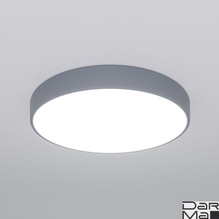 Потолочный светодиодный светильник Eurosvet Entire 90320/1 серый