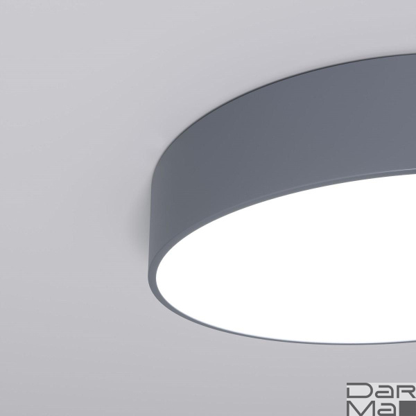 Потолочный светодиодный светильник Eurosvet Entire 90318/1 серый