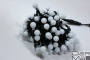 LED-PLR-100-15M-25MM-240V-B/BL-W/O синий/черный провод, соединяемая (без шнура) шарик D25