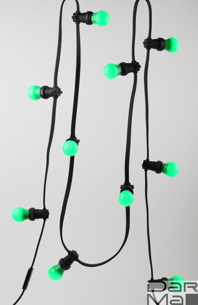 Лампа светодиодная ЭРА E27 3W 3000K зеленая ERAGL50-E27 Б0049579